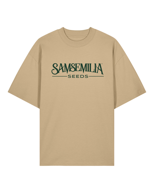 Samsemilia Seeds Oversize Shirt Beige