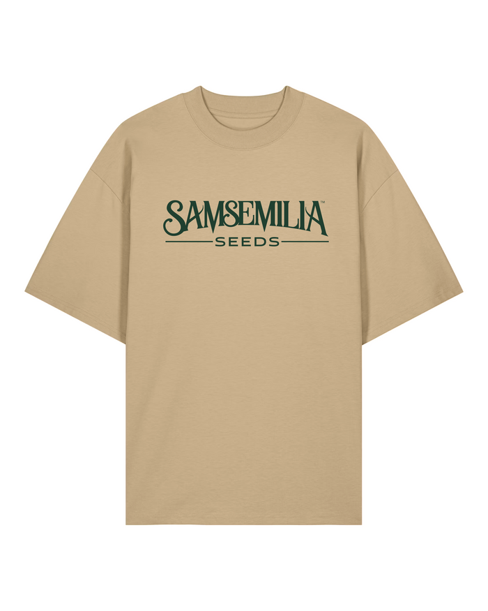 Samsemilia Seeds Oversize Shirt Beige