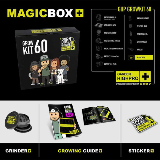Growbox Komplett Set 60x60x160cm Anleitung