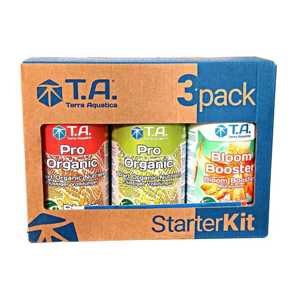 Terra Aquatica Dünger Starter Set - Das organische Dünger Set für Anfänger und Profis - 3er Pack